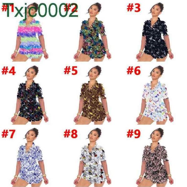 designer summer womens tracksuits 2 pieces set fashion brand pattern printed short sleeve shorts pajamas suit home wear clothes, Gray
designer summer womens tracksuits 2 pieces set fashion brand pattern printed short sleeve shorts pajamas suit home wear clothes, Gray