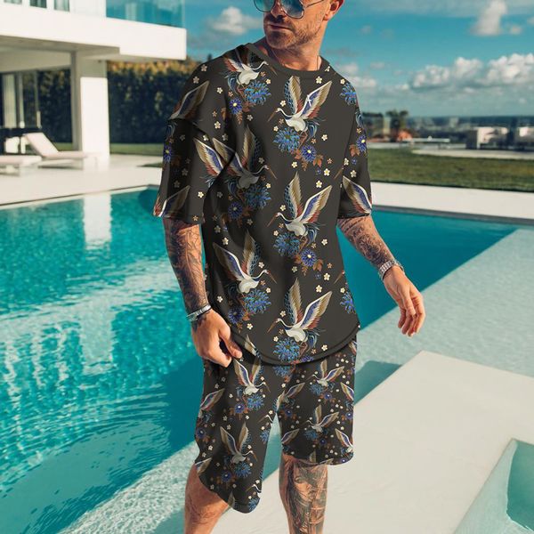 men's tracksuits summer casual tshirt suit short two pieces set tracksuit 3d printed chinese style sportswear oversized clothes 230330, Gray
men's tracksuits summer casual tshirt suit short two pieces set tracksuit 3d printed chinese style sportswear oversized clothes 230330, Gray