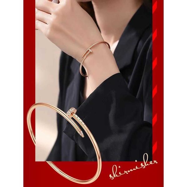 designer carti bracelet jewelry bangle bracelet rose gold head and tail diamond narrow version design simple versatile bracelet style bracel, Black
designer carti bracelet jewelry bangle bracelet rose gold head and tail diamond narrow version design simple versatile bracelet style bracel, Black