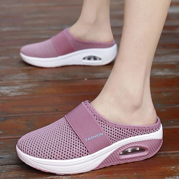 sandal sandals fashion female slides wedges platform shoes sandal's slippers breathable mesh lightweight ladies footwear 230330, Black
sandal sandals fashion female slides wedges platform shoes sandal's slippers breathable mesh lightweight ladies footwear 230330, Black