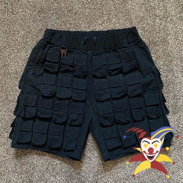 2023ss pocket cargo shorts men women multi pocket casual breeches