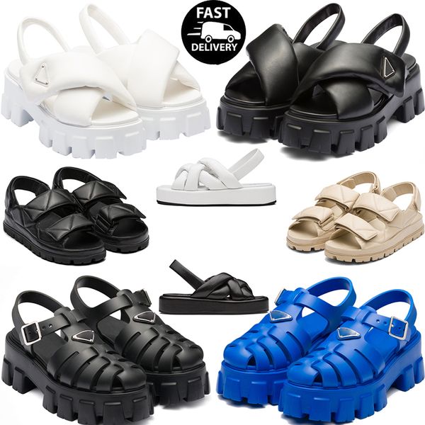 2023 sandals designer woman sandals monolith rubber sandal slippers luxury summer buckle strap patent leather slides classics wide solid pat, Black
2023 sandals designer woman sandals monolith rubber sandal slippers luxury summer buckle strap patent leather slides classics wide solid pat, Black