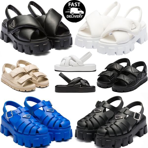 2023 designer sandals foam rubber runner sandal women fashion platform prad slides triangle metal slippers retro beach loafers round toe san, Black
2023 designer sandals foam rubber runner sandal women fashion platform prad slides triangle metal slippers retro beach loafers round toe san, Black