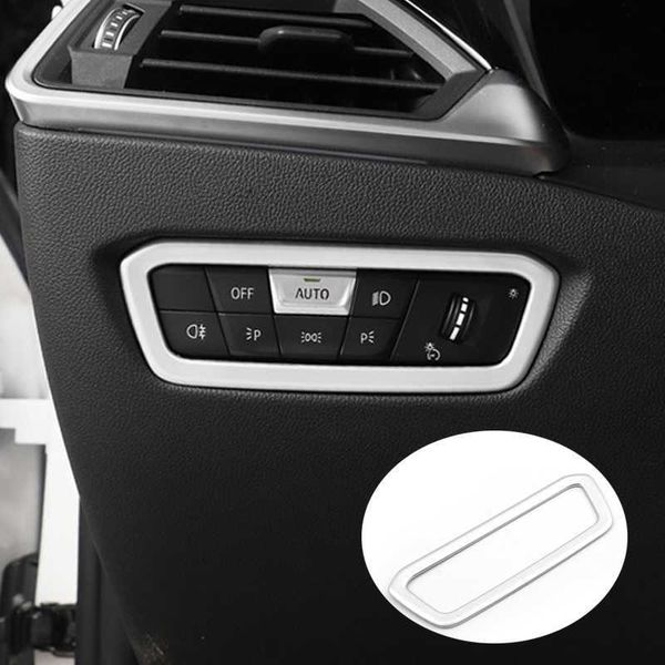 new 1pcs silver car headlight inner switch buttons decorative frame trim covers trim for bmw g20 g28 325li auto silver accessoriess
new 1pcs silver car headlight inner switch buttons decorative frame trim covers trim for bmw g20 g28 325li auto silver accessoriess