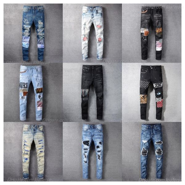 casual streetwear mens amiri jeans black slim fit men autumn letter masculina jeans pants trendy dance club skinny toursers koko, Blue
casual streetwear mens amiri jeans black slim fit men autumn letter masculina jeans pants trendy dance club skinny toursers koko, Blue