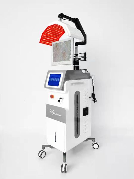 2023 new arrival 7 colors pdt light therapy bio lift rf ultrasound facial skin analyzer machine for facial lifting, Black;white
2023 new arrival 7 colors pdt light therapy bio lift rf ultrasound facial skin analyzer machine for facial lifting, Black;white