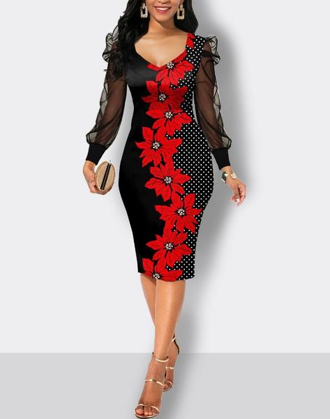 bodycon dresses for women mesh long sleeve summer dot print dress women's clothing, Black;gray
bodycon dresses for women mesh long sleeve summer dot print dress women's clothing, Black;gray