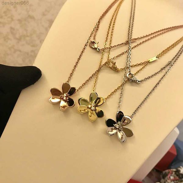 brand pure 925 sterling silver jewelry for women 3 leaf flower neckalce pendant 60cm clover sakura wedding party necklace
brand pure 925 sterling silver jewelry for women 3 leaf flower neckalce pendant 60cm clover sakura wedding party necklace