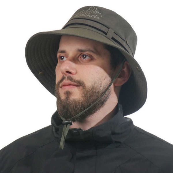wide brim hats men bucket hat wide brim breathable sun hat outdoor waterproof hiking fisherman cap letter embroidery uv protection basin cap, Blue;gray
wide brim hats men bucket hat wide brim breathable sun hat outdoor waterproof hiking fisherman cap letter embroidery uv protection basin cap, Blue;gray
