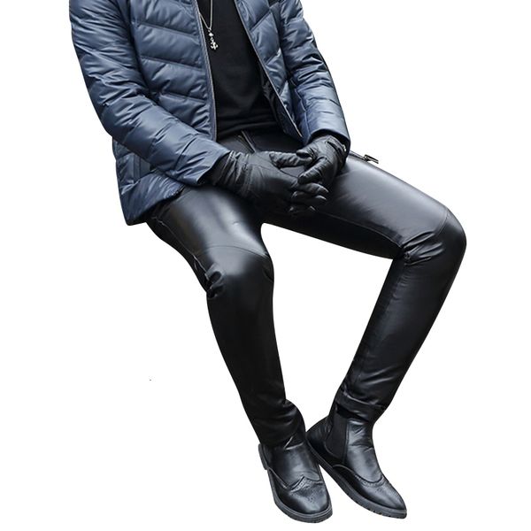 men's jeans sheepkin pants fit stretchy business autumn winter genuine leather male elastic tight trousers shiny pencil 230330, Blue
men's jeans sheepkin pants fit stretchy business autumn winter genuine leather male elastic tight trousers shiny pencil 230330, Blue
