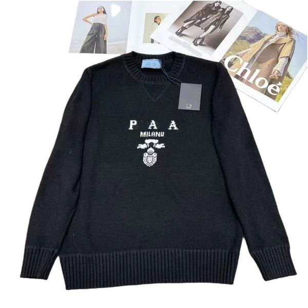 design women's sweater fashionable england wind leisure printing letter wool sweaters 2022 women designers sweaters clothing clothing p, White;black
design women's sweater fashionable england wind leisure printing letter wool sweaters 2022 women designers sweaters clothing clothing p, White;black