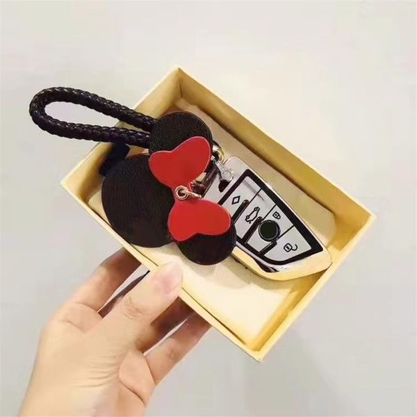 2021 keychain key chain buckle keychains lovers car handmade leather men women bags pendant accessories 5 color 65221 with box dus247h, Silver
2021 keychain key chain buckle keychains lovers car handmade leather men women bags pendant accessories 5 color 65221 with box dus247h, Silver