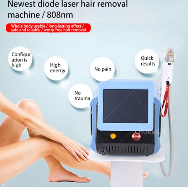 new portable 808 diode laser hair removal machine skin rejuvenation painless ice full body remove hair device, Black
new portable 808 diode laser hair removal machine skin rejuvenation painless ice full body remove hair device, Black