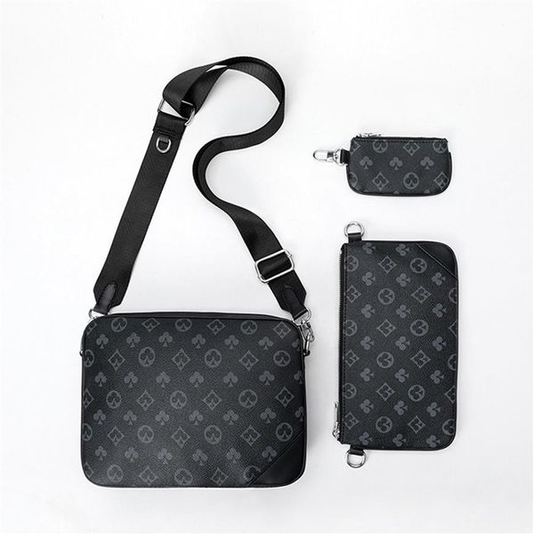 luxurys men's bag checkerboard shoulder women messenger handbag three-in-one mahjong wallets combination three-piece small sq326r
luxurys men's bag checkerboard shoulder women messenger handbag three-in-one mahjong wallets combination three-piece small sq326r
