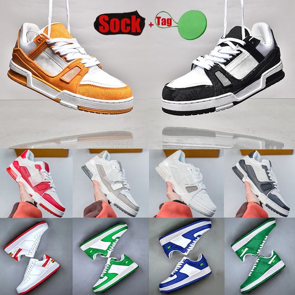 leather mens womens luxury trainers shoes lvmh designer sneakers intage embossed bright white natural green cream black burgundy purple outd
leather mens womens luxury trainers shoes lvmh designer sneakers intage embossed bright white natural green cream black burgundy purple outd