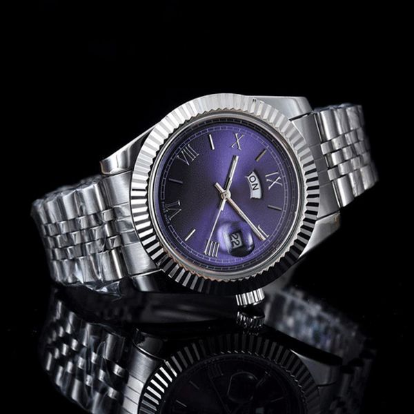 luxury watch 40mm relogio masculino mens watches brand watch daydate men bracelet vintage waterproof stainless steel famous295n, Slivery;brown
luxury watch 40mm relogio masculino mens watches brand watch daydate men bracelet vintage waterproof stainless steel famous295n, Slivery;brown