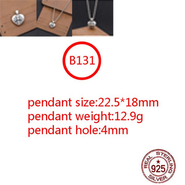 b131 s925 sterling silver pendant personalized punk style retro hip hop simple heart cross flower sacred sword letter shape gift for lovers
b131 s925 sterling silver pendant personalized punk style retro hip hop simple heart cross flower sacred sword letter shape gift for lovers