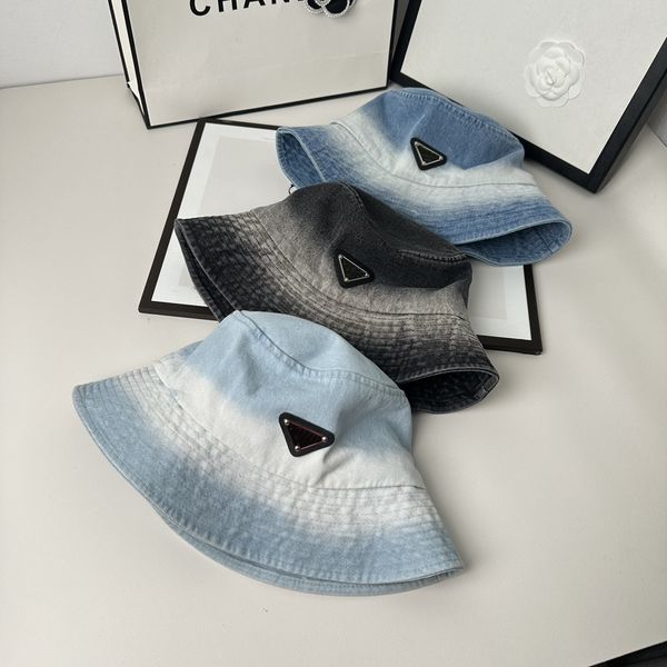 designer bucket hats cowboy for man gradient fisherman hat luxury casual 23ss, Blue;gray
designer bucket hats cowboy for man gradient fisherman hat luxury casual 23ss, Blue;gray