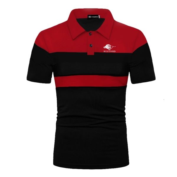 men's polos summer men short sleeve and stitching printed polo shirt 230330, White;black
men's polos summer men short sleeve and stitching printed polo shirt 230330, White;black