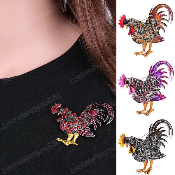 trendy big rooster brooch french jewelry fashion multicolor crystal rhinestone brooches female animal brooches for women, Gray
trendy big rooster brooch french jewelry fashion multicolor crystal rhinestone brooches female animal brooches for women, Gray