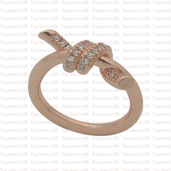 designer women's rope knot ring luxury ring zirconia fashion ring classic jewelry 18k gold plated rose wedding wholesale adjustable wit, Silver
designer women's rope knot ring luxury ring zirconia fashion ring classic jewelry 18k gold plated rose wedding wholesale adjustable wit, Silver