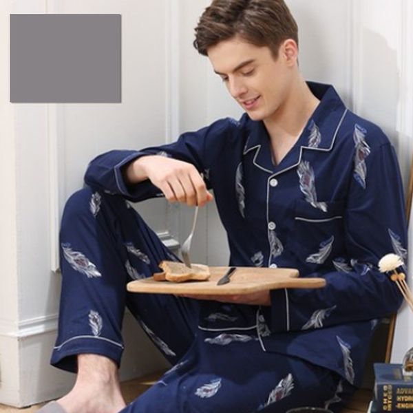 men's sleepwear spring men's pajamas long sleeve men's pajamas set men's pure cotton pajamas men's pajamas set 2303, Black;brown
men's sleepwear spring men's pajamas long sleeve men's pajamas set men's pure cotton pajamas men's pajamas set 2303, Black;brown