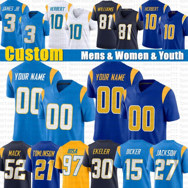 justin herbert joey bosa custom football jersey keenan allen eric kendricks derwin james jr jc jackson ladainian tomlinson asante samuel mik, Black;red
justin herbert joey bosa custom football jersey keenan allen eric kendricks derwin james jr jc jackson ladainian tomlinson asante samuel mik, Black;red