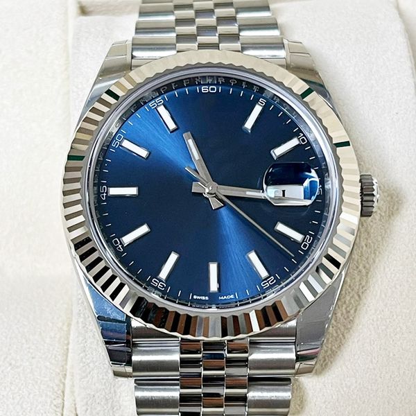 41mm men's automatic mechanical watch stainless steel case and strap sapphire crystal luxury luxury business watches, Slivery;brown
41mm men's automatic mechanical watch stainless steel case and strap sapphire crystal luxury luxury business watches, Slivery;brown