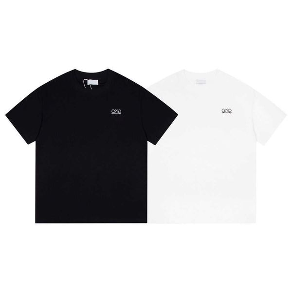 designer luxury loes classic fashion trend loose versatile comfort early spring embroidery round neck short sleeve t-shirt for men and women, Black;brown
designer luxury loes classic fashion trend loose versatile comfort early spring embroidery round neck short sleeve t-shirt for men and women, Black;brown