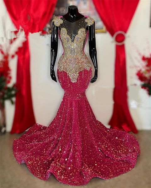 sparkly o neck long prom dresses for black girls sequined beaded tassel aso ebi evening occasion party gowns mermaid, Black;red
sparkly o neck long prom dresses for black girls sequined beaded tassel aso ebi evening occasion party gowns mermaid, Black;red