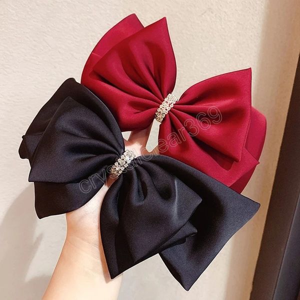 fashion large bowknot hair clip headwear handmade double-layer butterfly diy ponytail clips girls rhinestone spring clip hairpin, Slivery;white
fashion large bowknot hair clip headwear handmade double-layer butterfly diy ponytail clips girls rhinestone spring clip hairpin, Slivery;white
