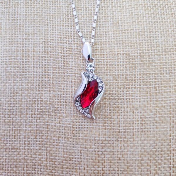 angel elf style shape pendant necklace inlaid superior quality rhinestone crystal twinkle decorate adjeustable length non fading women party, Silver
angel elf style shape pendant necklace inlaid superior quality rhinestone crystal twinkle decorate adjeustable length non fading women party, Silver