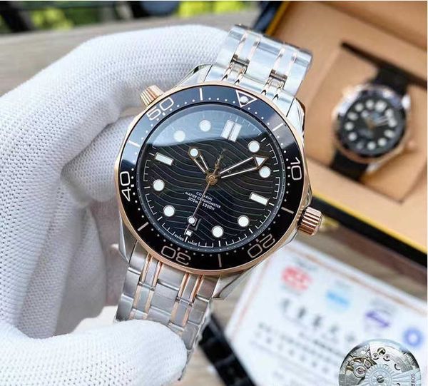 luxury watch 007 same watches classic diving men's automatic business men's back penetrating, Slivery;brown
luxury watch 007 same watches classic diving men's automatic business men's back penetrating, Slivery;brown