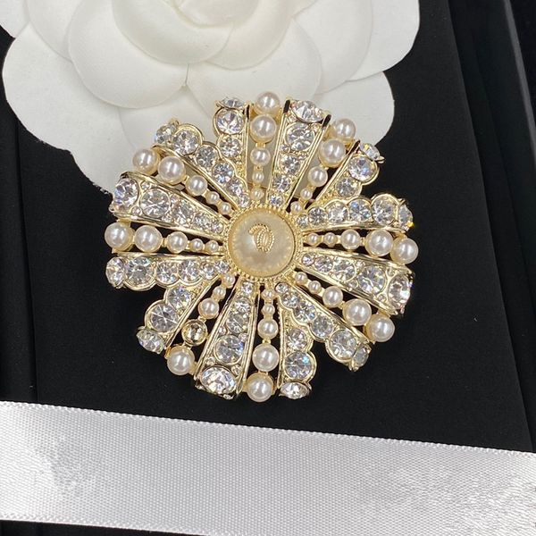 with box luxury brand designer ch letter pins brooches women gold crystal pearl rhinestone brooch suit pin wedding party jewelry accessories, Gray
with box luxury brand designer ch letter pins brooches women gold crystal pearl rhinestone brooch suit pin wedding party jewelry accessories, Gray