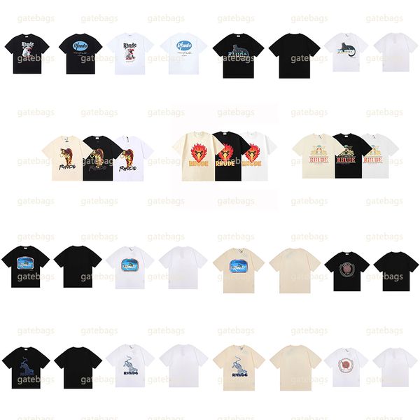 23ss men's plus tees rhude mens t shirt tess designer casual fashion short sleeve europe america men women round neck tshirts us size s, Black;brown
23ss men's plus tees rhude mens t shirt tess designer casual fashion short sleeve europe america men women round neck tshirts us size s, Black;brown