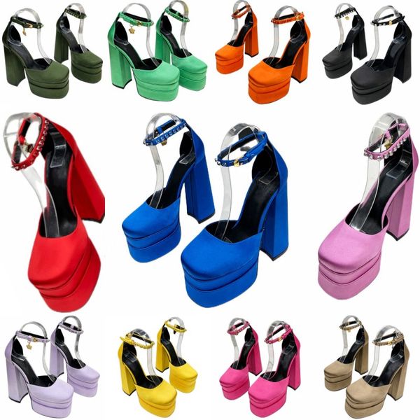 thick sole sandals women's luxury dress shoes designers satin platform shoes chunky heels pumps aevitas purple super high heels juno cr, Black
thick sole sandals women's luxury dress shoes designers satin platform shoes chunky heels pumps aevitas purple super high heels juno cr, Black