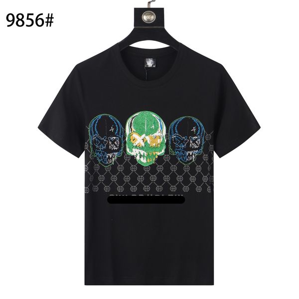 pp designer mens t-shirts summer shirt breathable tshirt slim fit crew neck short sleeve male tee, White;black
pp designer mens t-shirts summer shirt breathable tshirt slim fit crew neck short sleeve male tee, White;black
