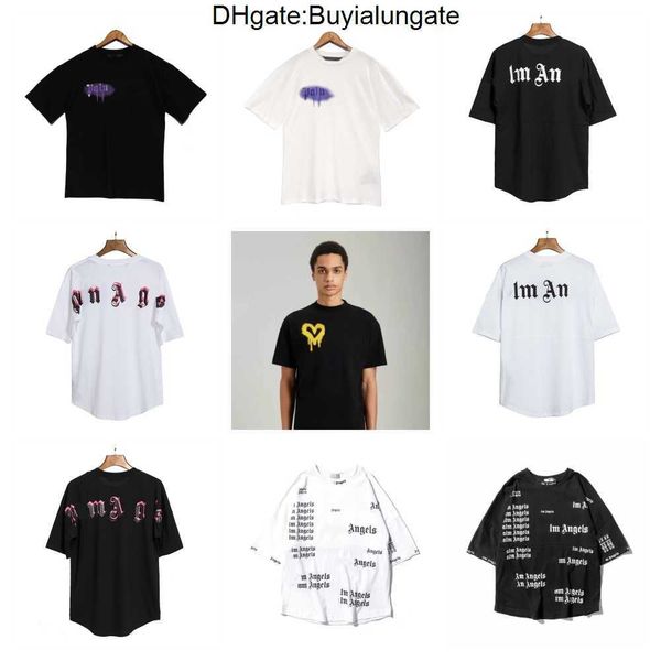 tees tshirt fashion new mens womens designers t shirts long sleeve palms luxurys letter tshirts clothing short sleeved summer, White;black
tees tshirt fashion new mens womens designers t shirts long sleeve palms luxurys letter tshirts clothing short sleeved summer, White;black