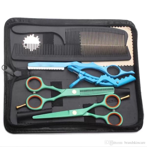 hair cutting scissors suit 5.5" 6" 440c thinning shears barber makas hairdressing scissors razor professional hair scissors promot
hair cutting scissors suit 5.5" 6" 440c thinning shears barber makas hairdressing scissors razor professional hair scissors promot
