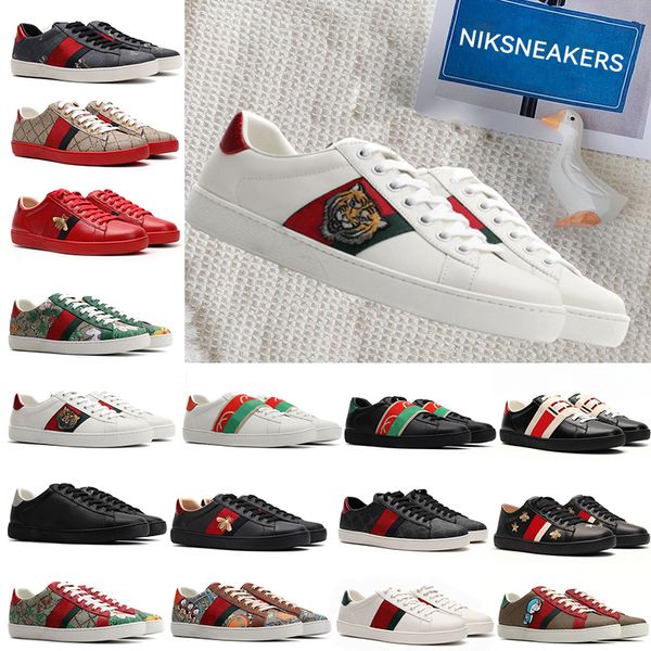 2023 casual nice shoes ace bee designer sneakers men women snake tiger embroidered white green red stripes womens shoes sneaker walking trai, Black
2023 casual nice shoes ace bee designer sneakers men women snake tiger embroidered white green red stripes womens shoes sneaker walking trai, Black