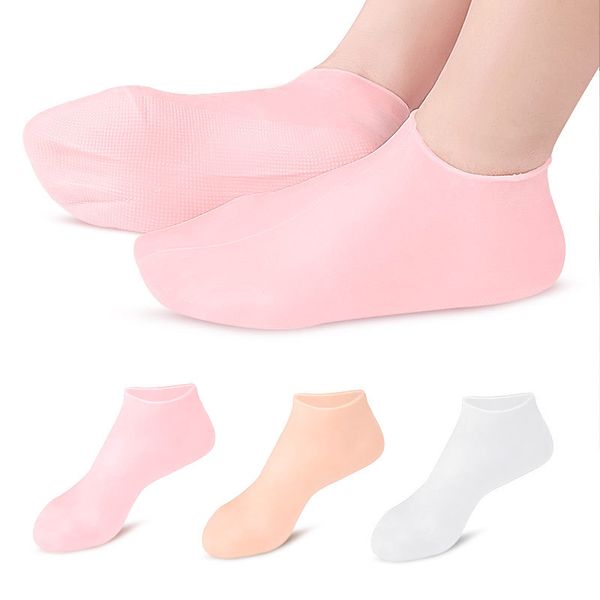 silicone moisturizing spa gel heel socks exfoliating and preventing dryness foot skin rejuvenation foot care elastic sock
silicone moisturizing spa gel heel socks exfoliating and preventing dryness foot skin rejuvenation foot care elastic sock