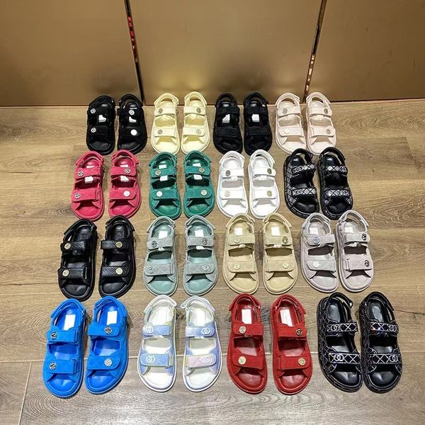 summer sandals womens classic diamond checker flat shoes genuine leather thick sole sandals sports gold coin beach shoes, Black
summer sandals womens classic diamond checker flat shoes genuine leather thick sole sandals sports gold coin beach shoes, Black