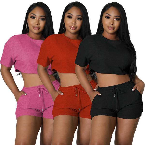 fashion women's tracksuits casual two piece shorts set 2023 summer new solid color short sleeve crop and pants yoga sets suits athleti, Gray
fashion women's tracksuits casual two piece shorts set 2023 summer new solid color short sleeve crop and pants yoga sets suits athleti, Gray