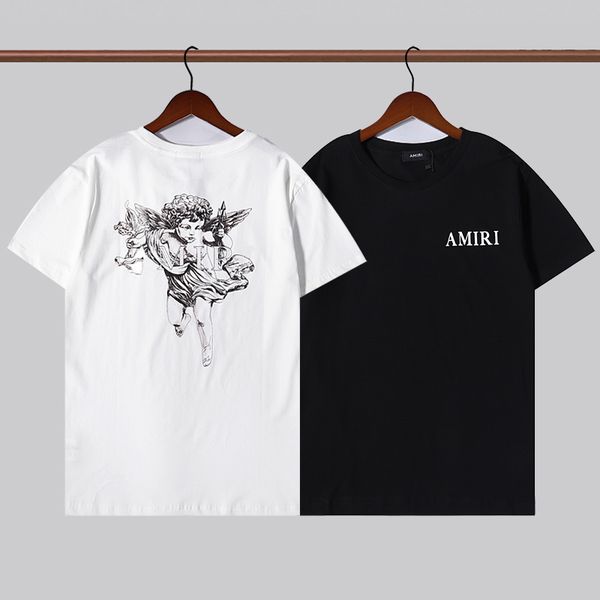 men's casual summer clothing luxury fashion cupid angels print t-shirts men women designer tees shirt mens streetwear clothing crew nec, White;black
men's casual summer clothing luxury fashion cupid angels print t-shirts men women designer tees shirt mens streetwear clothing crew nec, White;black