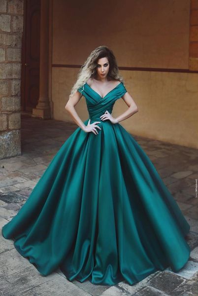 teal ball gown prom quinceanera dresses off shoulders with sleeves satin ruched corset back sweet 16 dress evening formal gow3106374, Black
teal ball gown prom quinceanera dresses off shoulders with sleeves satin ruched corset back sweet 16 dress evening formal gow3106374, Black