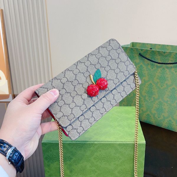 luxury designer bags wallet cherry chain crossbody shoulder bag for women ggs flap brand classic casual fashion ladies purses
luxury designer bags wallet cherry chain crossbody shoulder bag for women ggs flap brand classic casual fashion ladies purses