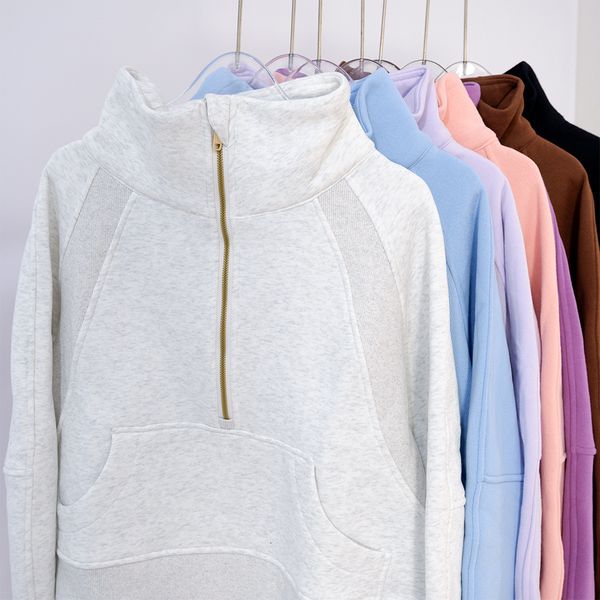 yoga clothing winter new women's sports half zipper stand collar plus fleece outdoor running warm jacket, Black
yoga clothing winter new women's sports half zipper stand collar plus fleece outdoor running warm jacket, Black