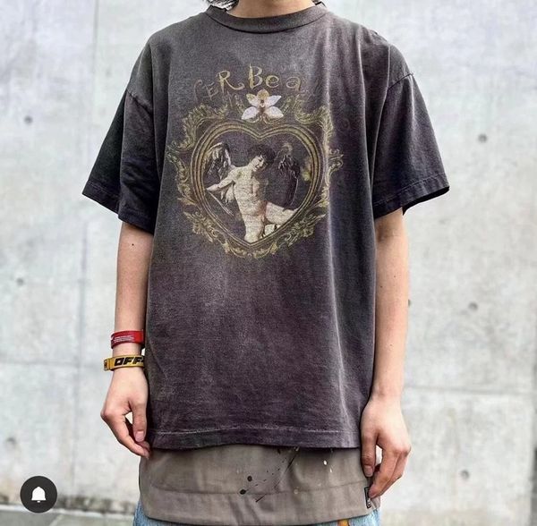 saint michael graphic man fashion t shirts plus size men t-shirts acid washed old retro tee thick cotton vintage oversized t-shirt streetwea, White;black
saint michael graphic man fashion t shirts plus size men t-shirts acid washed old retro tee thick cotton vintage oversized t-shirt streetwea, White;black