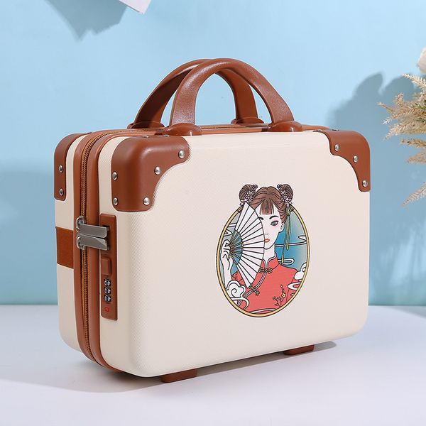 suitcases carryon mini trolley small bag female cosmetic 13 inch travel mother box suit 230330
suitcases carryon mini trolley small bag female cosmetic 13 inch travel mother box suit 230330