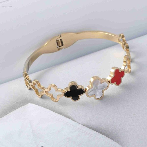 bangle new simple fashion lucky titanium steel bracelet stainless light luxury premium style 4p8x, Black
bangle new simple fashion lucky titanium steel bracelet stainless light luxury premium style 4p8x, Black